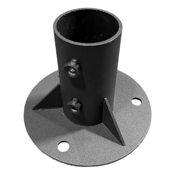 Kjettinggjerde Stolpe Gulvflens Metall Kjettinggjerde Deler 65mm 65mm