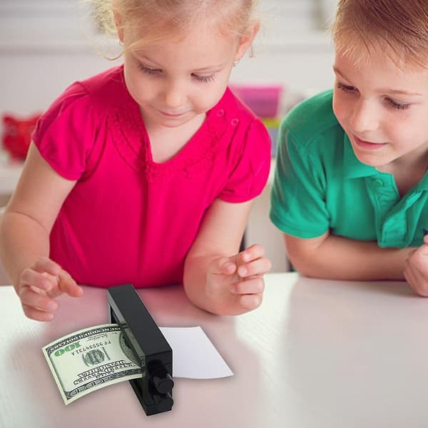 Pengeprinter Magisk Rekvisit Trick Dollar Maker Seddeltrykkemaskin Machif4