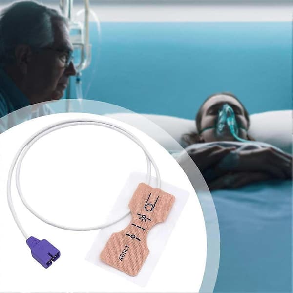 Engangs neonatal voksen Spo2-sensor Professionel oximetersonde med chip til voksne børn