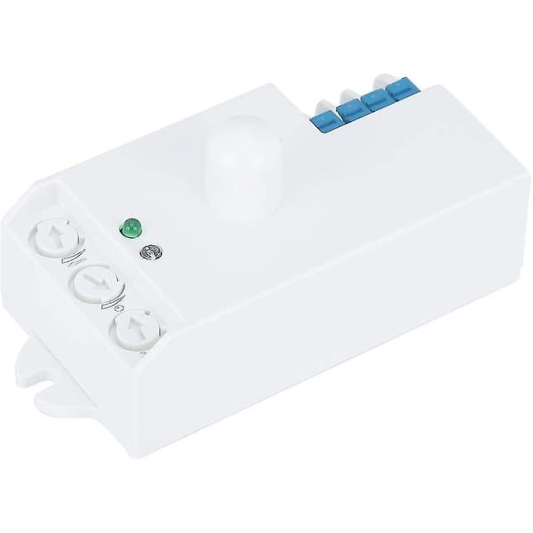 5,8 GHz Smart Body Induction Switch Mikrovågsradar Ljussensor Switch Radar Body Sensor Switch DC 12-24v