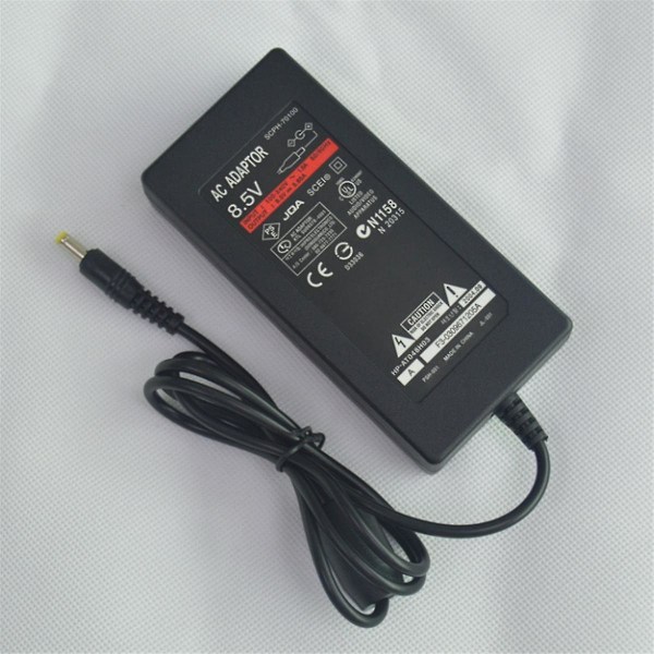 AC Strømadapter til 2 DC 8.5V Adapter til PS2 Slim EU STIK
