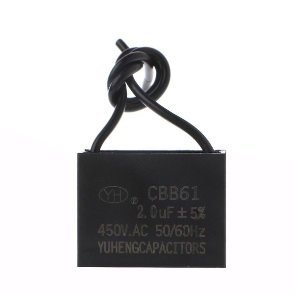 Cbb61 450v 1/2/3/4/5/6/10 Uf Loftsventilatormotor Kørende Startkondensator