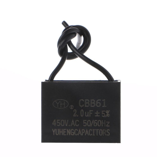 Cbb61 450v 1/2/3/4/5/6/10 Uf Takvifte Motor Startkondensator