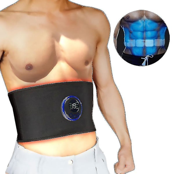 Elektrisk Mave-Slimming Bælte Abdominal Krops-Talje Bånd Muskel Stimulator Fitness Fedtforbrænding