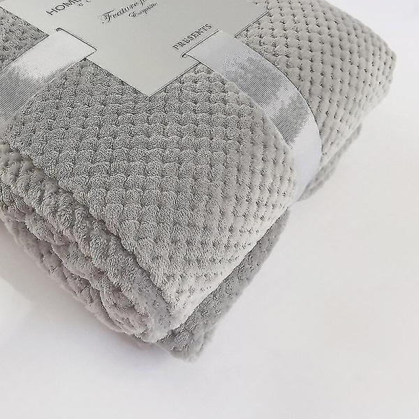 Tyngdtäcke Sov djupt Full Solid Color Mjuk Varm För Personer Sömnlöshet Hem Sovrum Ny 100cmx150cm