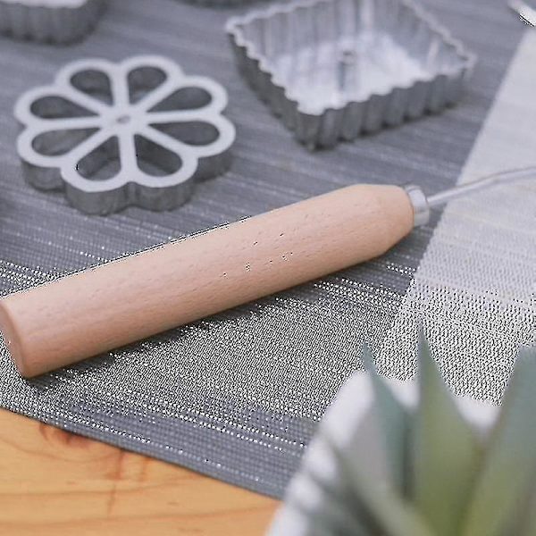Aluminium Svensk Rosettjern Maker Vaffel Timbale Former Traktkake Ring Maker Kake Bake Form Bunuelos Form Kjøkkenverktøy -zmd(
