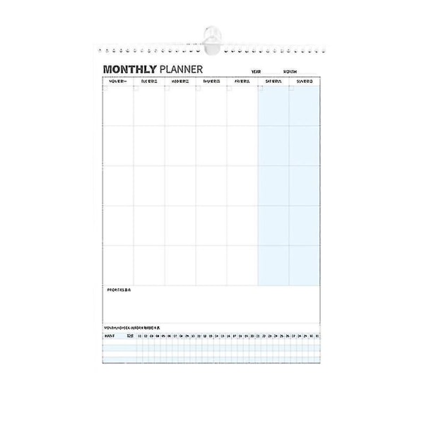 Planerare Vecko-/månadskalendersidor 21 dagars Att-göra-lista Självfyllande anteckningsblock (Storlek: Månadsschema)