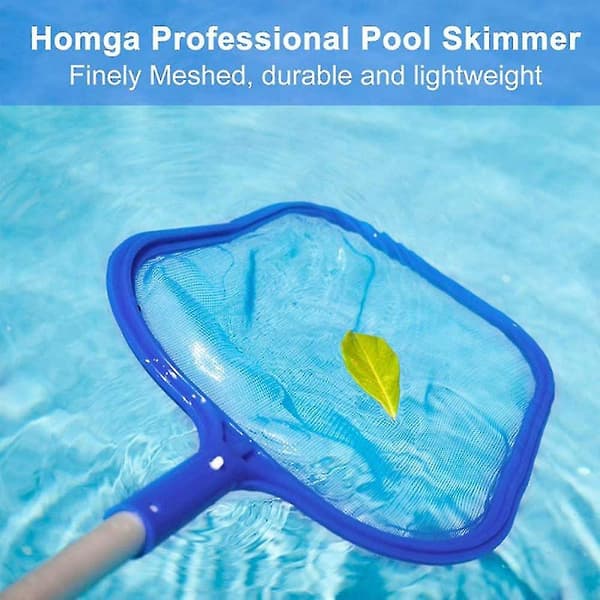 Pool Net Net Pool Rengøringsnet Blad Skimmer Pool Net Blad Net Til Spas Svømning