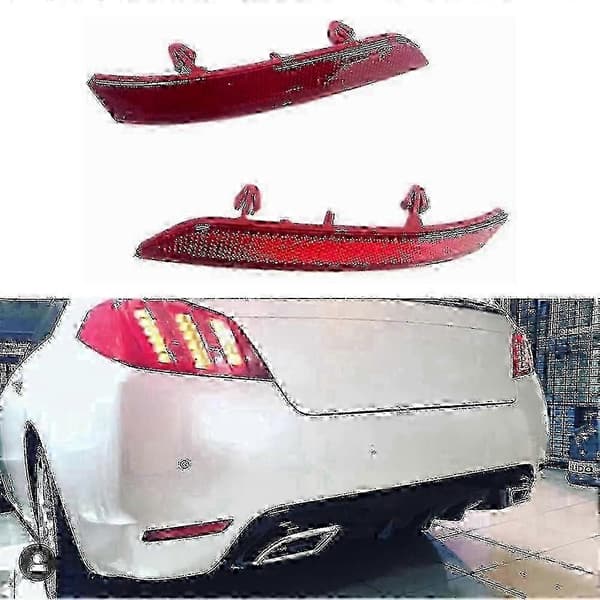 Reflektor for Peugeot 508 tåkelys bakre støtfanger