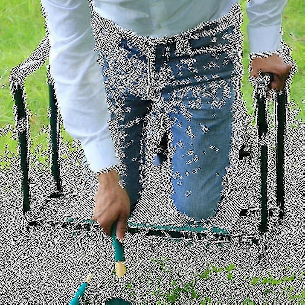 Bärbar S Fällbar Knästol Utomhus Trädgård Picknick Bbq Knäskydd Pall Mjuk Bänk
