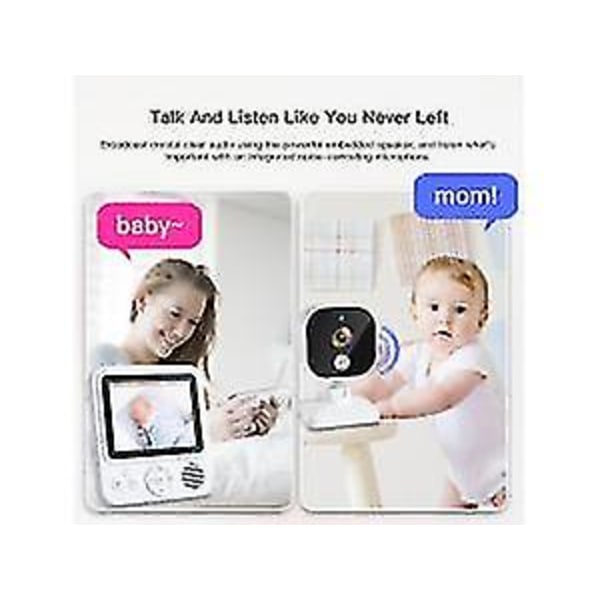 Video babyalarm med kamera