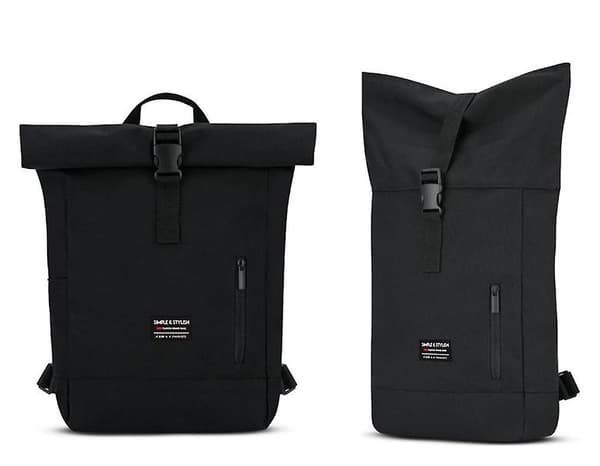 Rolltop Ryggsekk Dame & Herre Stor