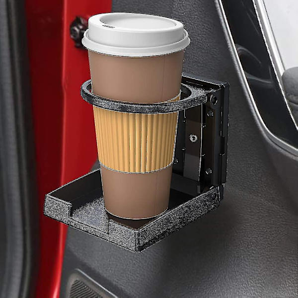 2 stk. Bilkopholder, Universal Foldbar Drikkedurksholder Flaskeholder Kopholder Gave