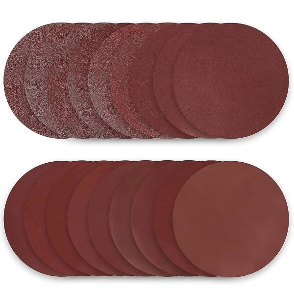 Slippappar 180mm Slippapper 50 st Sandpapper 40/60/80/100/120/150/180/240/320/400 Grit