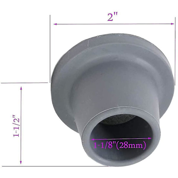 Bruse-stol Badekarssæde, Skridsikker Bruse-skammel Og Badekarstransferskammel Gummifødder Med Sugeskåle (Indvendig Diameter 1-1/8 Tommer)