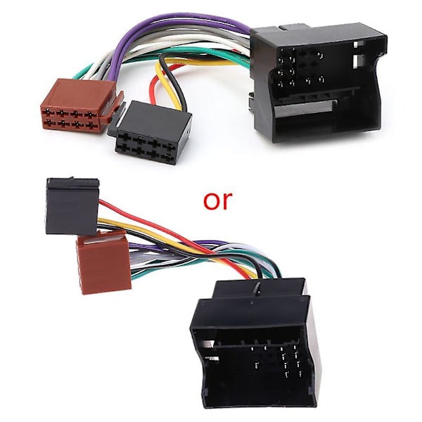 Bilradio ISO-ledning Kabel Forbindelse Adapter Til Peugeot 207 307 407