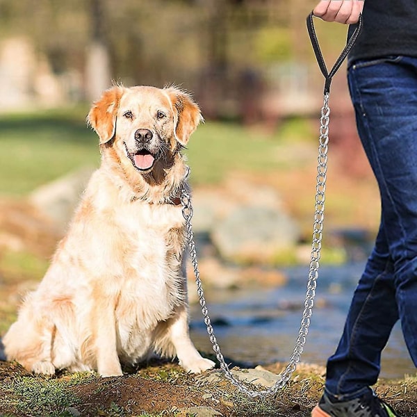 Robust Hundelead Kæde, Hundekæde Leash Til Store Hunde Mellemstore Hunde, 1.8m