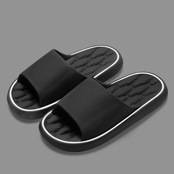 Sommar Nya Moln Tofflor Herr Dam Strand Sandaler Tjock Plattform EVA Mjuk Sula Mode Flip Flops Par Hem Skor Negro 38-39