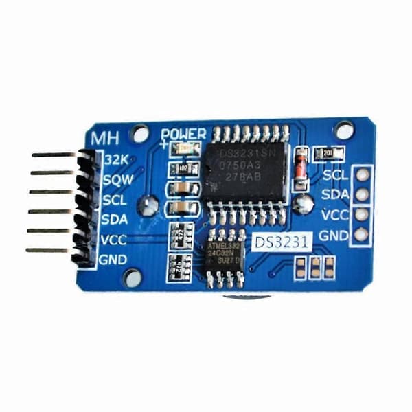 DS3231 RTC AT24C32 IIC I2C Modul Præcision Real Time Batteri U7T0 J2P0 W1R3
