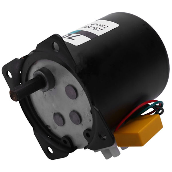 220v AC 40W Lågvarvig Växelmotor 70KTYZ Permanentmagnet Synkronmotor Justerbar Riktning H