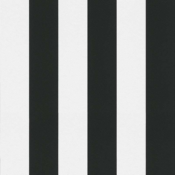 Black White Stripes Tapet 9,5 X 0,53 M