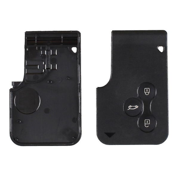 3 Buttons Replacement Remote Key Card Shell Case For Renault Clio Megane Scenic