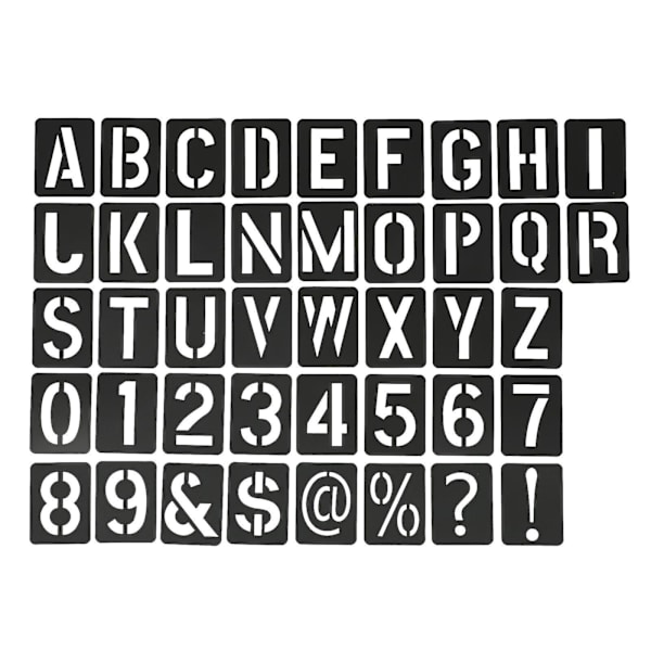 41 kpl Vauvan lelu DIY-käsityökoristekirjaimet Aakkosten malli Piirustusmalleja Kalligrafia-vihko