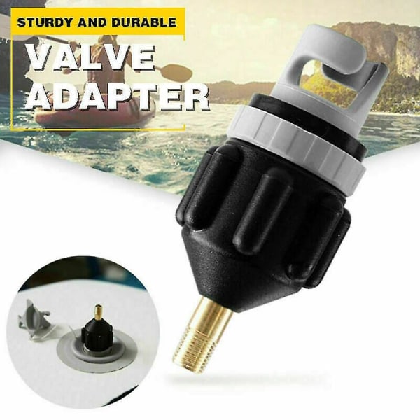 Sup Vae Adapter, Kanot Kajak Pump Vae Adapter Stand Up Paddling Board Uppblåsbar Tillbehör Luftkompressor Adapter Tillbehör