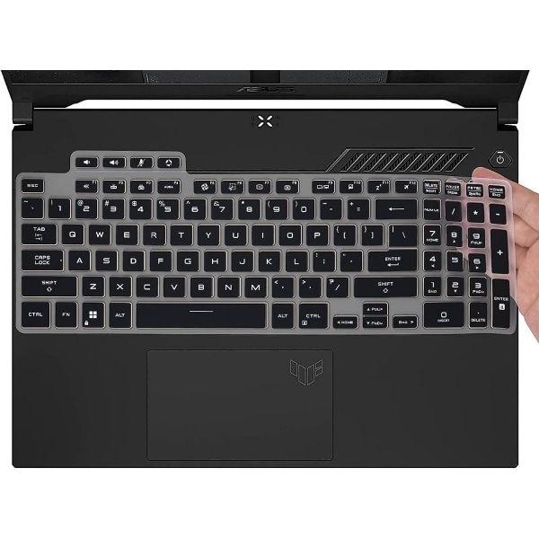 Tastaturcover til 2022 Asus Tuf Gaming F15 Fx507zm Fx507zm-es74 / A15 2022 / Tuf Dash 15 Fx517zm Fx517zm-as73, Asus Tuf Gaming F1