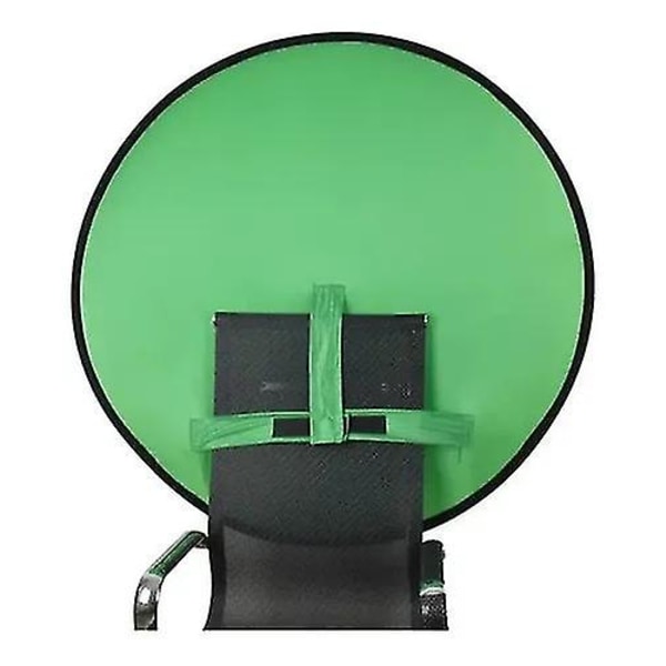 Kannettava Webkameran Taustan Vihreä Näyttötuoli Videoneuvotteluihin, Zoom