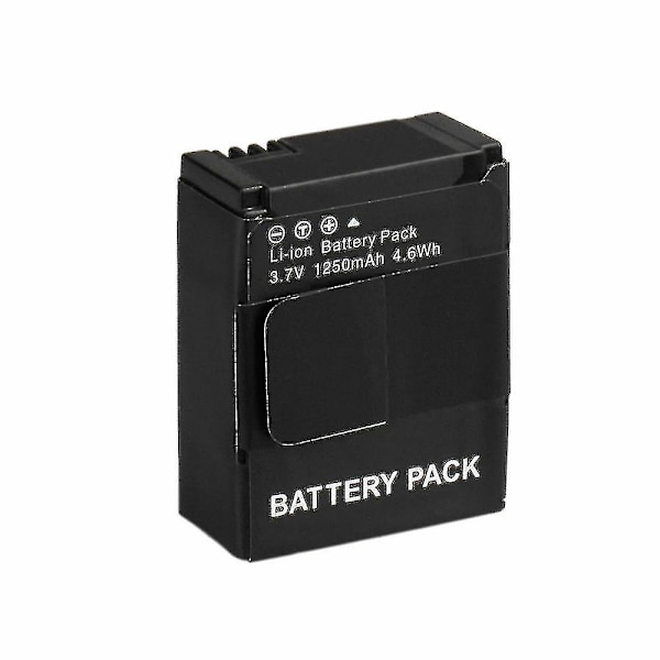 2 Batteri for Gopro 3 AHDBT-301/302/201 HD Hero 3/3+ Black Silver Edition Kamera