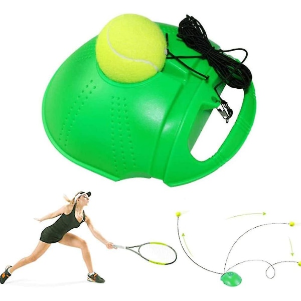 Tennistränare Rebound Baseboard, Tennis Träningsutrustning, Tennis Ball Trainer Base