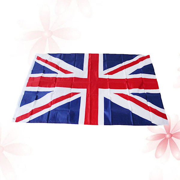 90cmx150cm Storbritanniens Nationalflag Storbritannien Uk Britisk England Engelsk Hængende Polyester Flag Festival Hjem Dekoration