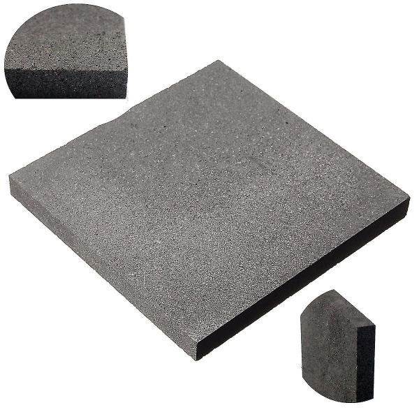 100*100*10mm 99,9% Grafit B Elektrisk Rektangulär Platta