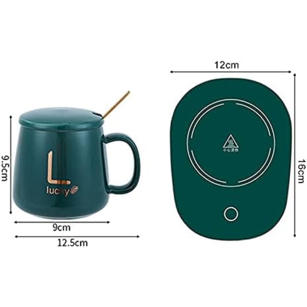 55 Graders Konstant Temperaturkopp Kontor Hjem Kaffe Kannevarmer Smart Termostatiske Underlag Kopper og Varmeplate