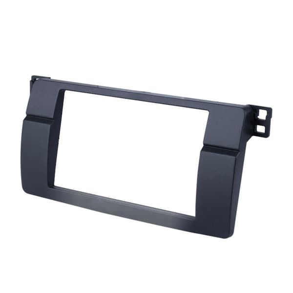 För 3- E46 1998-2005 2din O Panel Modifierad Panel Dvd Navigat Panel Ram Bil Fascia