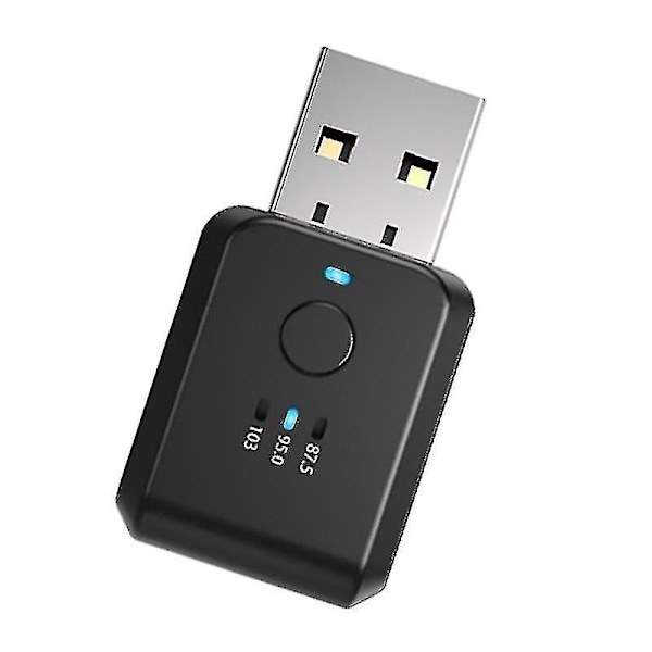 Auton langaton FM-lähetin Bluetooth-yhteensopiva 5.1 FM-radiomodulaattorisarja Viiveetön Meluton Handsfree-ääniadapteri