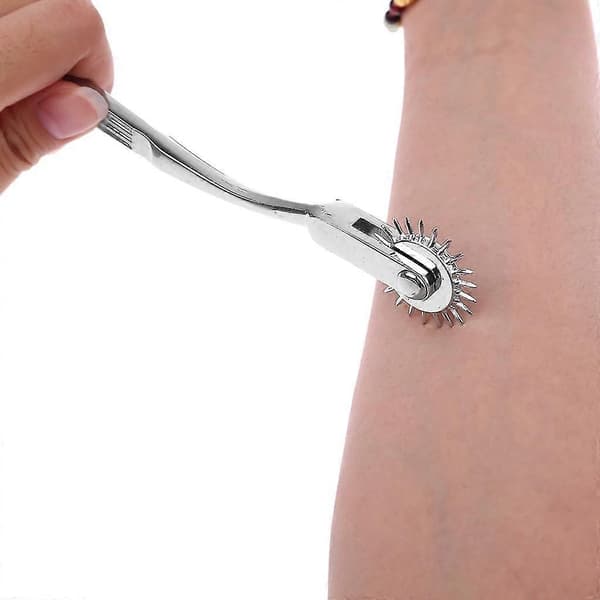 Diagnostisk pinwheel-instrument i rustfritt stål for testing av nervøs sensitivitet