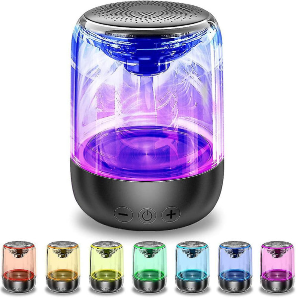2023 - Bluetooth-kannettava kaiutin, todellinen langaton stereokaiutin, musta