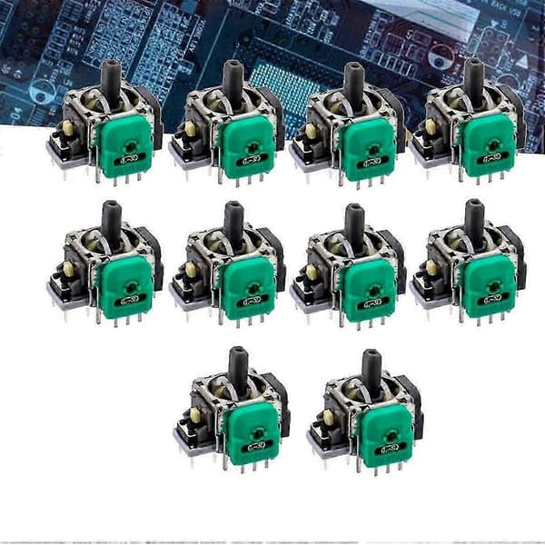 10 stk. til XBOX ONE/S Hall elektromagnetisk joystick