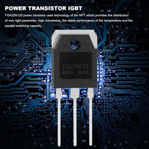 Effekttransistor IGBT 1200V 313W FGA25N120