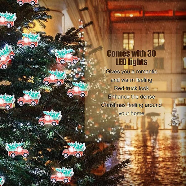 LED Fe-Lysslyskæder med Fjernbetjening, Lastbil LED Lysstreng Fe-Lys til Have Hjem Fest Bryllup Festival Dekorationer