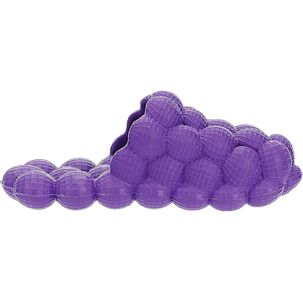 Bubbeltofflor för Kvinnor och Män | Ultra Dämpade Roliga Lychee Massage Moln Tofflor 7.5-8.5 Kvinnor/6-7 Män