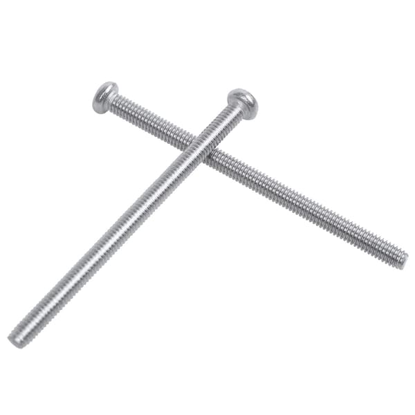 M2.5 X 40mm 304 Rustfritt Stål Rundhode Skruer Bolt 60stk