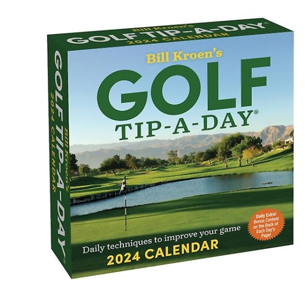 Bill Kroenin golfvinkki 2024 -kalenteri Bill Kroen