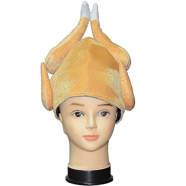 Jul Turkiet 3d Hatt Kokt Turkiet Hatt - Vuxen Storlek