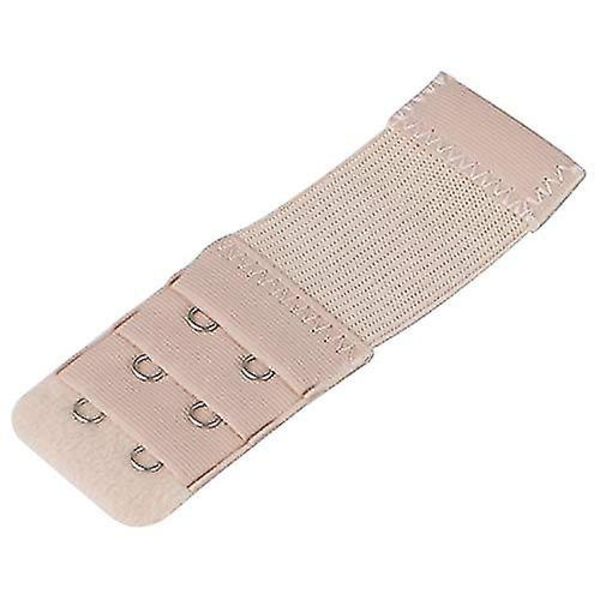 Xelparuc 8 stk. Bløde BH-Forlængere til Kvinder, 2-Hages BH Elastisk Forlænger, 3.9\"x1.3\" (Sort, Hvid, Beige, Lys Beige)