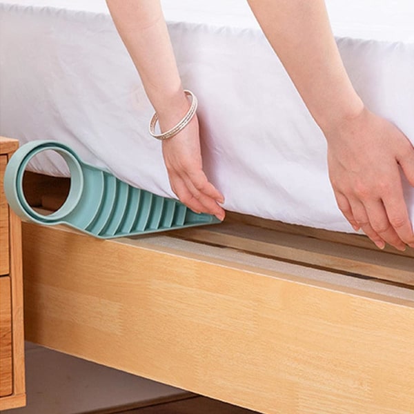 Madrassløfter for å skifte laken, sengetøyskiftehjelper - Lazy Bed Maker Tool hjelper til med å løfte og holde madrassen, lindre