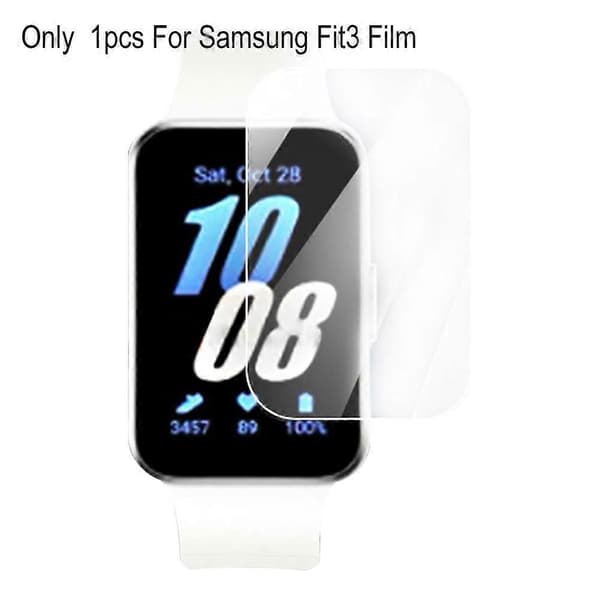 Samsung fit3 -kellon näytönsuoja Transprent For Samsung Fit3