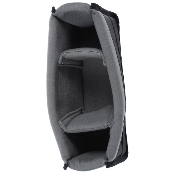 Støtsikker Dslr speilreflekskamera Insert Organizer Case Partition Divider Protection Case (svart+)